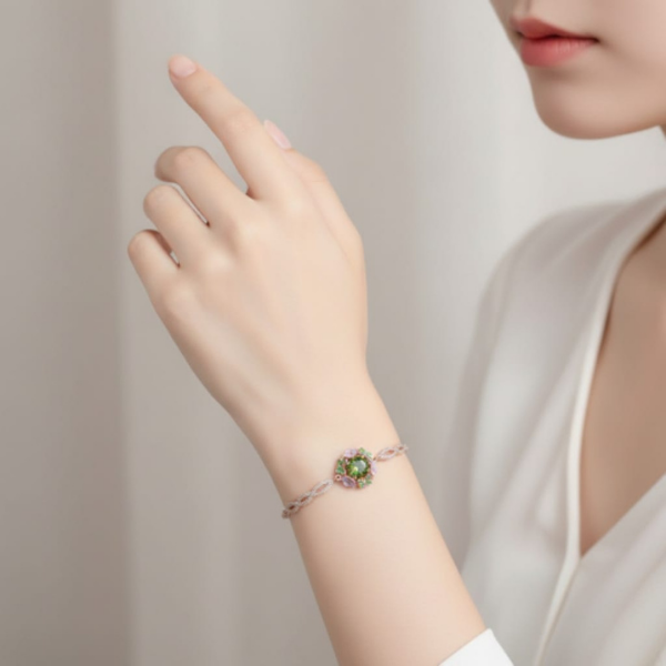 Pastel Çiçekli Bileklik 3